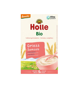 HOLLE Organic Semolina Porridge 5 MONTHS
