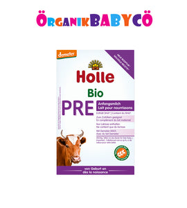 Holle PRE BIO Organic BABY Formula from DAY 1