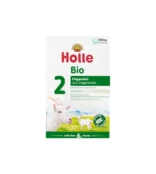 HOLLE 2 BIO Organic GOAT MILK Baby Formula from 6 MONTHS 400g