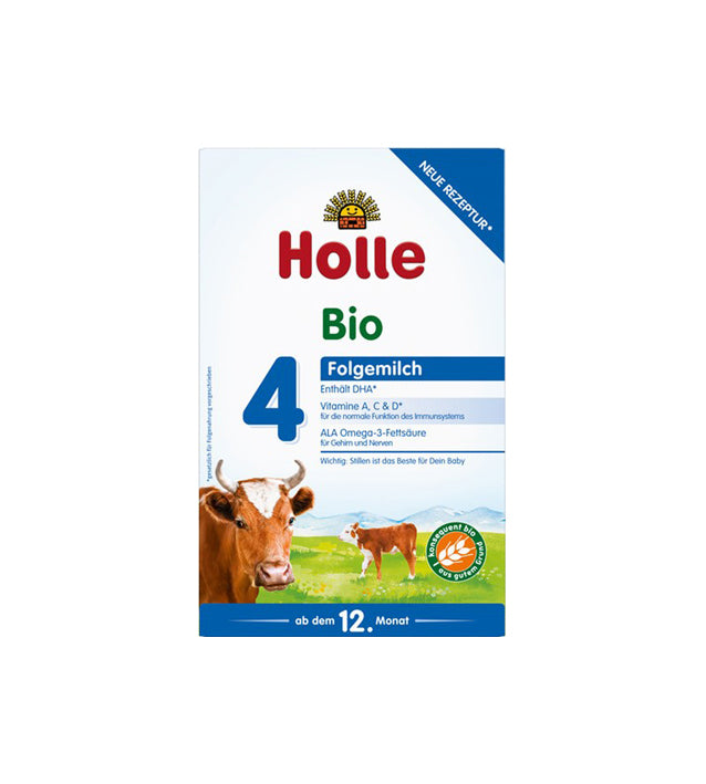HOLLE Stage 4 BIO Organic Baby Formula AFTER 12 MONTHS - 600g