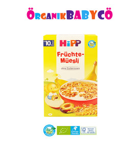 HiPP Organic Muesli Banana-Apple-Plum BIO -After 10 MONTHS -200g !!